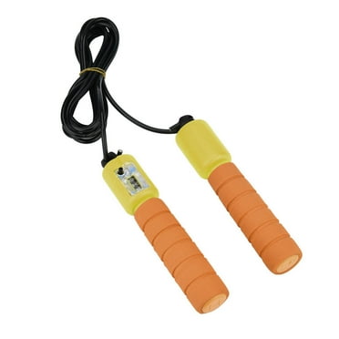 SMOMSPLUS Jump Rope for Kids 9ft Thick Cotton Skipping Rope Natural Wooden Handles Best for Girls and Boys Fitness and Jumping Exercise SMOMSPLUS Jump Rope for Kids 9ft Thick Cotton Skipping Rope Natural Wooden Handles Best for Girls and Boys Fitness and Jumping Exercise